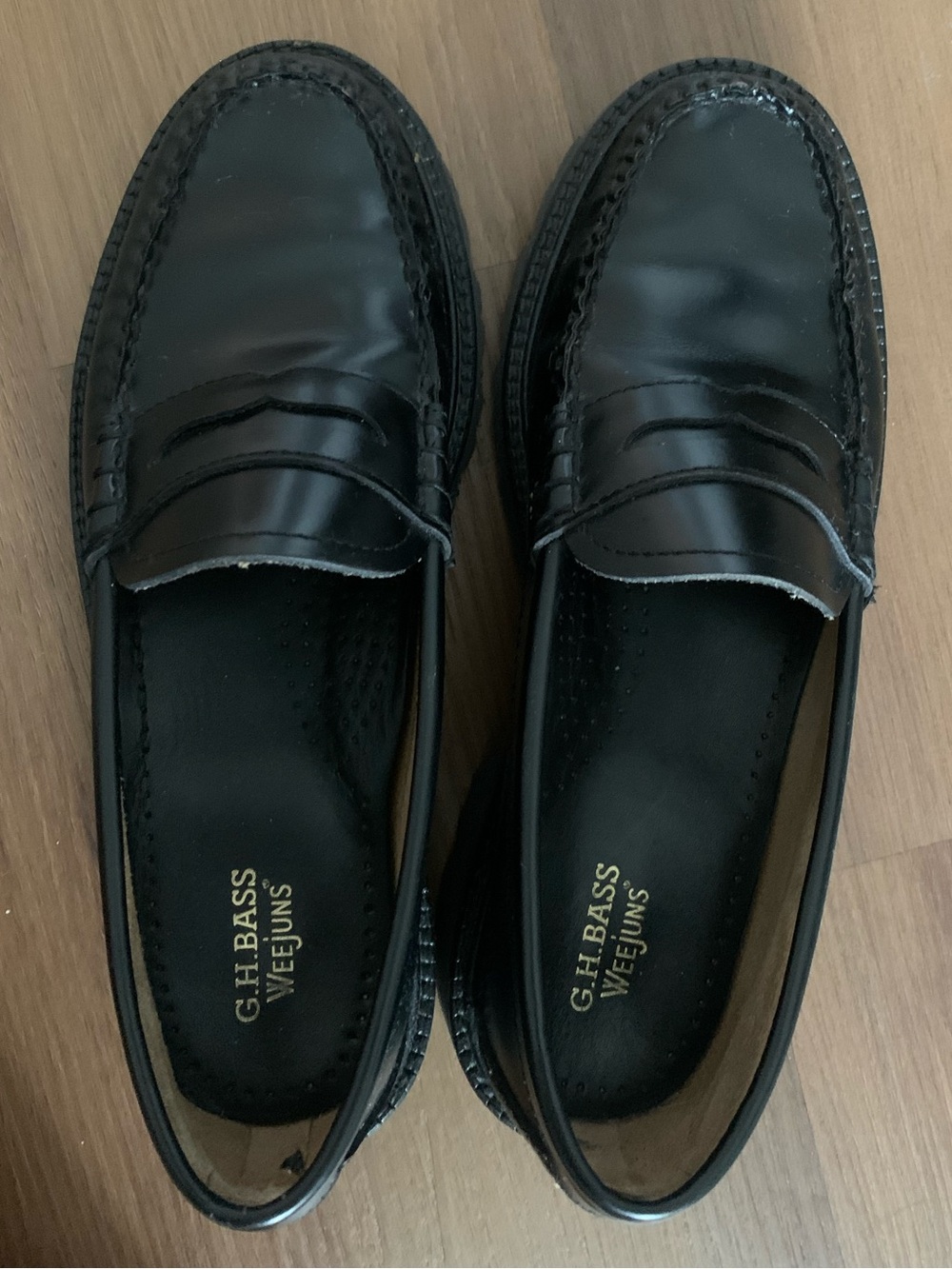 G.H. Bass Weejuns Whitney Super Lug Sole Loafers